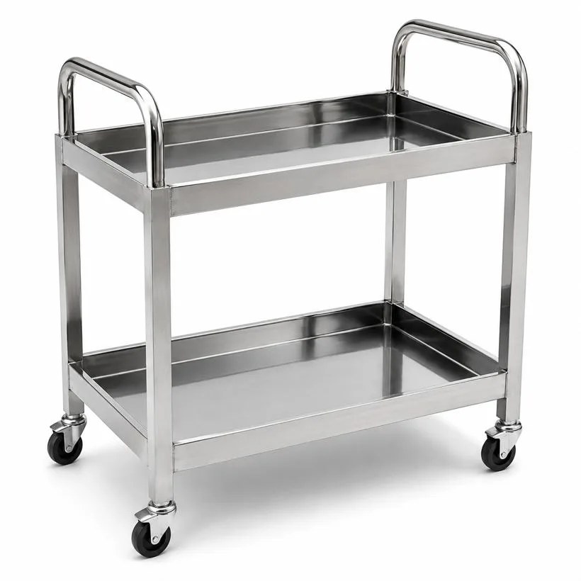 2 Tier Service Trolley - Modern Kitchen Equipments Balkampet