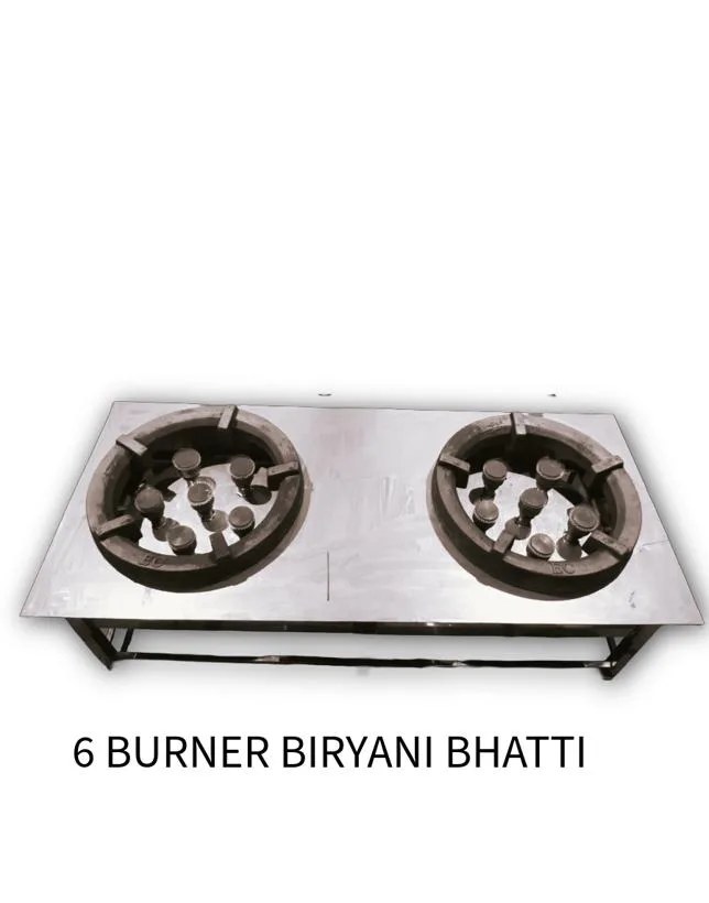 6 Burner Biryani Bhatti - Modern Kitchen Equipments Balkampet