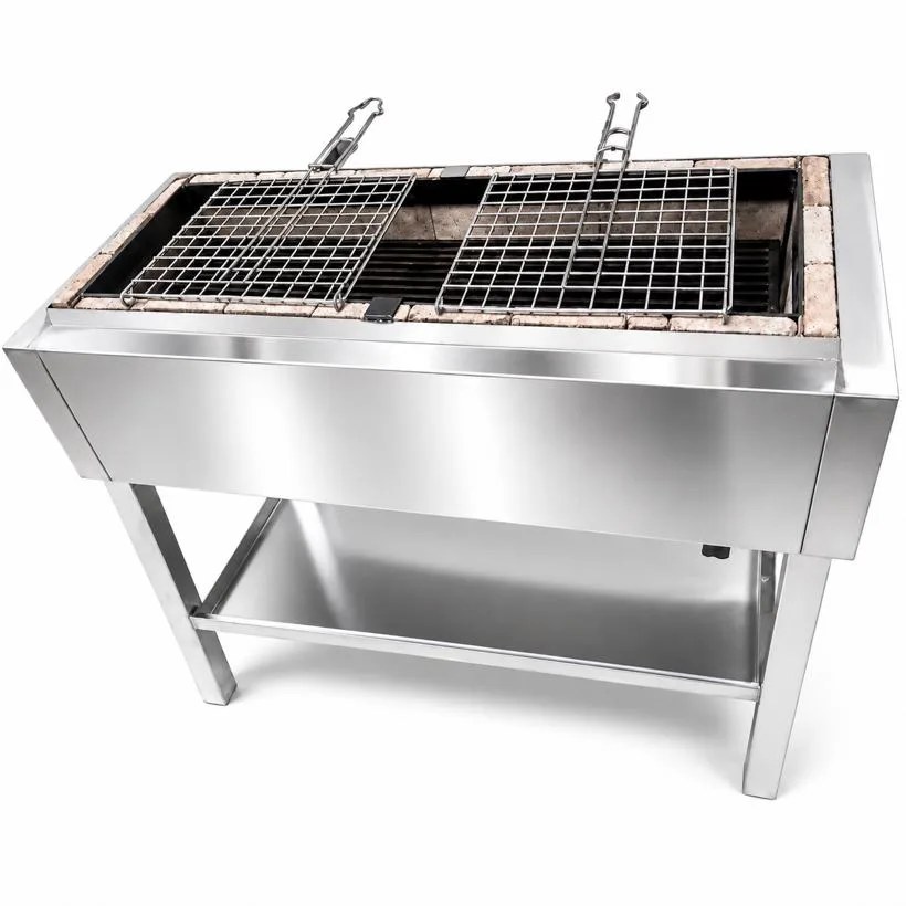 Charcoal BBQ Grill – Stainless Steel - Modern Kitchen Equipments Balkampet