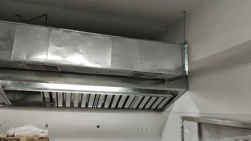 Kitchen Exhaust Hood System - Modern Kitchen Equipments Balkampet